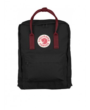 ZAINO KANKEN NERO E BORDEAUX - Zaini FJALL RAVEN
