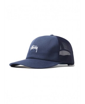 CAPPELLO STOCK LOW PRO TRUCKER BLU - Cappelli STUSSY