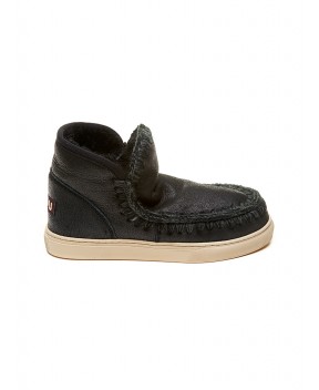 STIVALETTO ESKIMO SNEAKER NERO CRACKED - Stivali&Stivaletti MOU