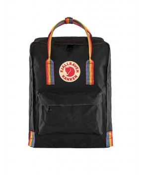 ZAINO KANKEN RAINBOW NERO - Zaini FJALL RAVEN
