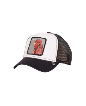 CAPPELLINO FRONTINO PECKER BIANCO E NERO - Cappelli GOORIN BROS