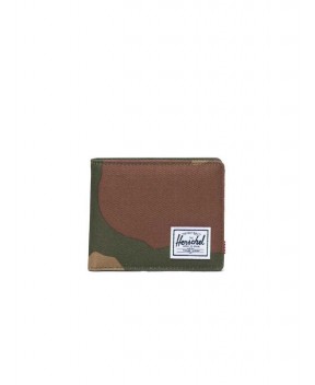 PORTAFOGLIO ROY COIN VERDE CAMO - Portafogli HERSCHEL