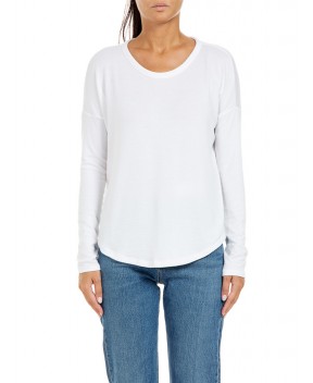 MAGLIA HUDSON BIANCA - Maglie RAG & BONE